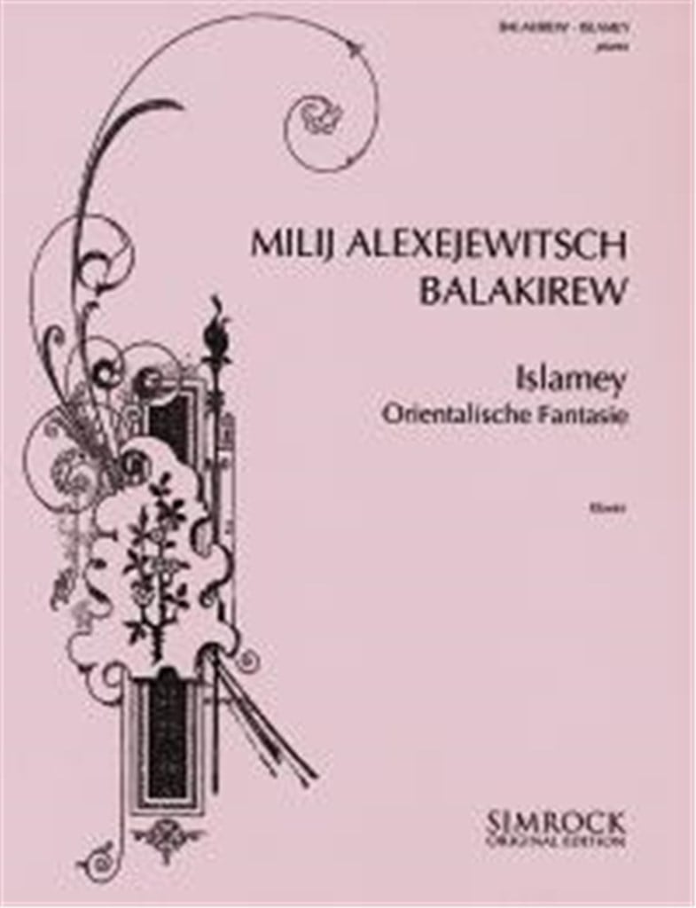 Islamey Fantasie Orientale